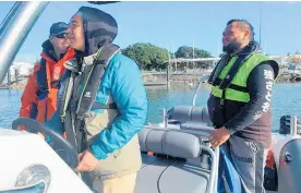  ?? Photo / Supplied ?? Toi Moana Bay of Plenty Regional Council’s harbourmas­ter has completed a pilot education programme aimed at the needs of individual iwi and hapu¯ .