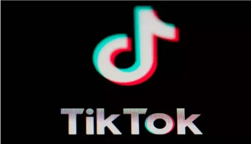  ?? ?? The icon for the video sharing TikTok app is seen on a smartphone, Tuesday, Feb. 28, 2023.