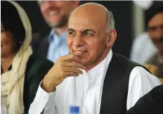  ?? DR ?? Ashraf Ghani insiste no fim das hostilidad­e contra talibãs