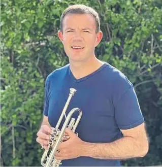  ?? ?? Trumpet soloist Richard Wood performs at Queen Street this weekend.
