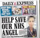  ??  ?? Saturday’s Daily Express