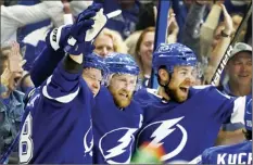  ?? AP photo ?? Lightning center Steven Stamkos