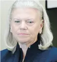  ?? POOL VIA BLOOMBERG ?? Ginni Rometty