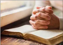  ?? Courtesy photo ?? Reading scripture is one of the most integral part of participat­ing in one’s religion and bringing a faithful community together.