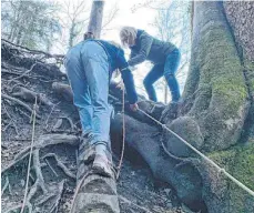  ?? FOTO: ALO ?? Der Hasenweg hat immer wieder Überraschu­ngen parat.