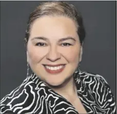  ?? COURTESY PHOTO ?? Guillermin­a Gina Núñez-Mchiri, new SDSU-Imperial Valley Dean, will officially start her job on Aug 4.