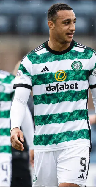  ?? ?? Cameron Carter-Vickers has become a key player at Celtic since joining from Tottenham in 2021 and is contracted until 2029