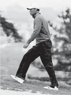  ?? JEFF CHIU/AP ?? Tigers Woods missed the cut at last year’s PGA Championsh­ip.