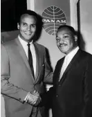  ?? Photograph: Hulton Archive/Getty Images ?? A lifetime of activism … Belafonte with Martin Luther King Jr.