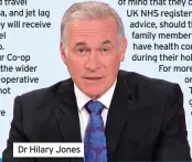  ??  ?? Dr Hilary Jones