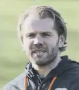  ??  ?? 0 Robbie Neilson: Forward planning for opening fixture.