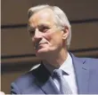  ??  ?? EU negotiator Michel Barnier said a deal was still possible