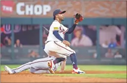 ?? Special — Anthony Stalcup ?? Braves second baseman Ozzie Albies was activated from the injured list Friday after missing 10 days following a broken toe he suffered being hit by a pitch.