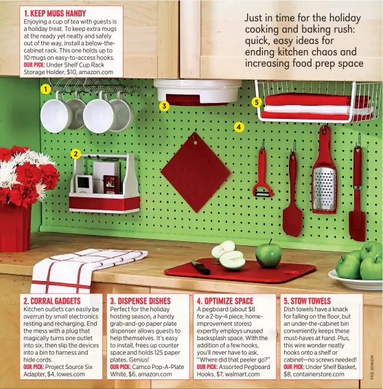 Clever Kitchen Tricks CLUTTER — CURED! - PressReader