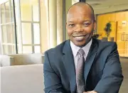  ?? /Robert Tshabalala/Financial Mail ?? Above board: Deloitte CEO Lwazi Bam says the firm walked away from potentiall­y risky clients.