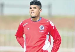  ?? MAETA/GALLO IMAGES / PHILIP ?? SuperSport United midfielder Luke Le Roux.