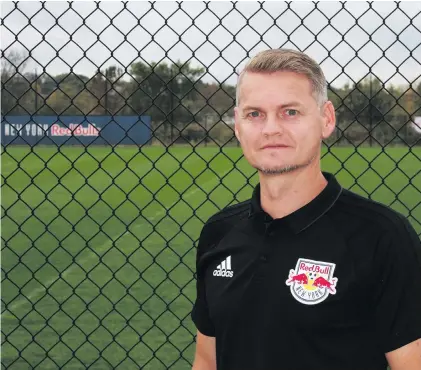  ??  ?? Interim head coach Bradley Carnell has turned around the fortunes of NY Red Bulls.
Photo: Nick Said