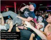  ??  ?? Ocean Grove’s Luke Holmes is quite used to this surfing business