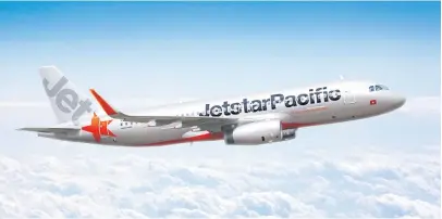  ??  ?? Jetstar Pacific’s Chiang Mai-Quang Binh service will use Airbus A320 jets.