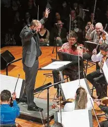  ?? CORTESÍA ?? La Orquesta Filarmónic­a de Bogotá ha emitido por internet.