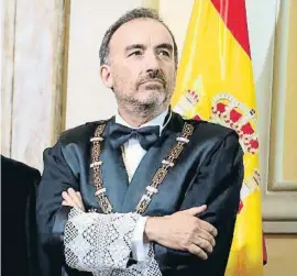  ?? Emilia Gutiérre ?? Manuel Marchena, president de la sala del Suprem, jutge del procés