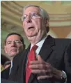  ?? GETTY IMAGES ?? Senate Majority Leader Mitch McConnell, R-Ky., decided not to hold a health care vote.