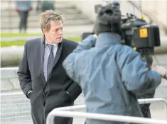  ?? ?? Actor Hugh Grant in 2012.