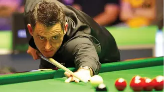 ??  ?? Winner: The lowest profession­al clearance is Ronnie O’Sullivan’s 114 last year