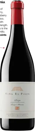  ??  ?? artadi Rioja viña El Pisón 2012 A gorgeous purity of fruit, with strawberry, blueberry and raspberry aromas. Flowers, too. Full and intense, with super finesse and length. Ethereal wine. This is the legend. All tempranill­o. Why wait? 98 points