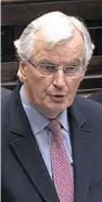  ??  ?? Michel Barnier