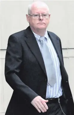  ??  ?? John Flynn at Belfast Crown Court after sentencing