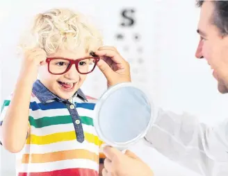  ?? 123RF ?? When it comes to your child’s eyesight, don’t wait for obvious problems.