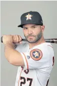  ?? The Astros’ Jose Altuve. AP ??