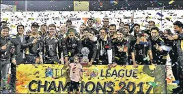  ?? GETTY ?? Kerala Kings had won the inaugural T10 League at the Sharjah Cricket Stadium in December, 2017.