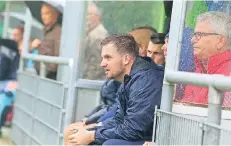  ?? RP-FOTO: KÖHLEN ?? Felix Müller sitzt jetzt auf der Trainerban­k der SpVg. 05/06.