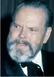  ?? DR ?? Actor e director Orson Welles