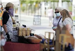  ?? NEW MEXICAN FILE PHOTOS ?? Cloud Cliff Bakery at the farmers market.