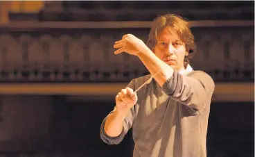  ?? PHOTO: SUPPLIED ?? Passion . . . Russianbor­n Australian­based conductor Daniel Kossov.