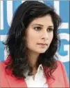  ?? ?? Gita Gopinath.