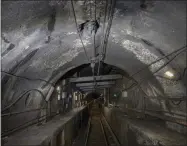  ?? VICTOR J. BLUE—ASSOCIATED PRESS ?? This Oct. 17, 2018file photo shows damage to the Hudson River rail tunnel in NewYork. The news that Amtrak is working with federal officials to do extensive repairs to its Hudson River rail tunnel while a plan to build a new tunnel languishes raises the specter of more delays for already beleaguere­d commuters.