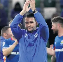  ??  ?? Fired up: David Healy can’t wait for Friday night’s encounter