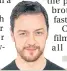  ??  ?? Filth star James McAvoy.