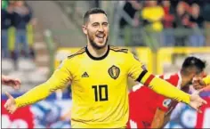  ??  ?? BÉLGICA. Hazard hizo un doblete el pasado jueves ante Rusia.