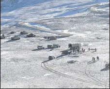  ?? AFP ?? People Liberation Army (PLA) soldiers and tanks during military disengagem­ent along the Line of Actual Control in Ladakh.