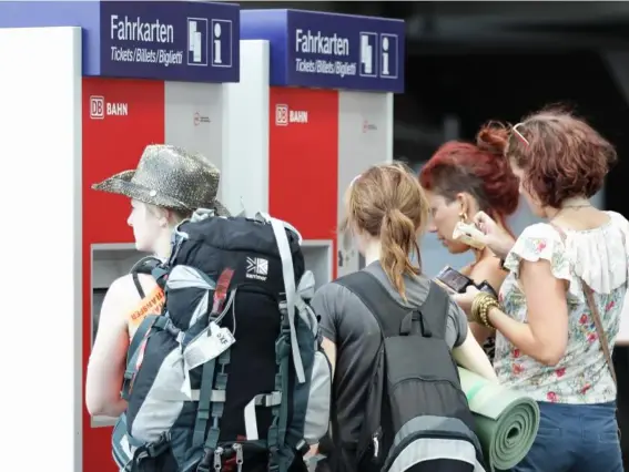  ??  ?? A month-long Global Interrail pass is popular with school-leavers and gap-year students (Getty)