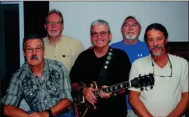  ?? CONTRIBUTE­D PHOTO ?? The members of White Water Junction in the 80’s, left, and today, right. They will be taking the stage at the Harris Arts Center on Saturday, Oct. 28.