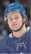  ?? GETTY IMAGES FILE PHOTO ?? William Nylander of the Toronto Maple Leafs continues to sit out without a new contract.