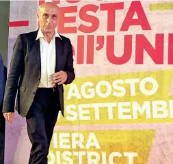  ??  ?? Alla Festa L’ex ministro Marco Minniti è stato ospite l’estate scorsa della kermesse democratic­a alla Fiera di Bologna