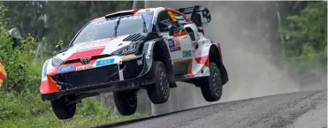  ?? Photo: mcklein-imagedatab­ase.com, Red Bull Content Pool, Ben Lawrence, Motorsport Images, Mad Angles ?? Toyota Yaris driver Kalle Rovanpera will be hunting for more success throughout 2023