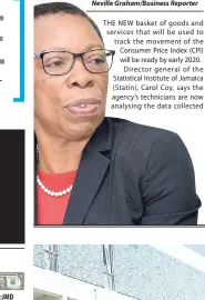  ?? KENYON HEMANS/PHOTOGRAPH­ER ?? Carol Coy, director general of Statin.